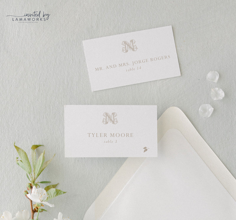 Melissa - Place Cards