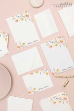 Floral Personalized Notepad | Katrina