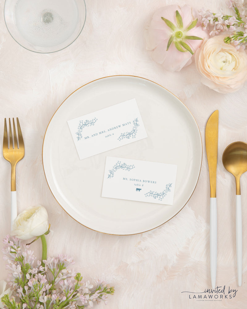 Theresa | Place Cards & Escort Cards