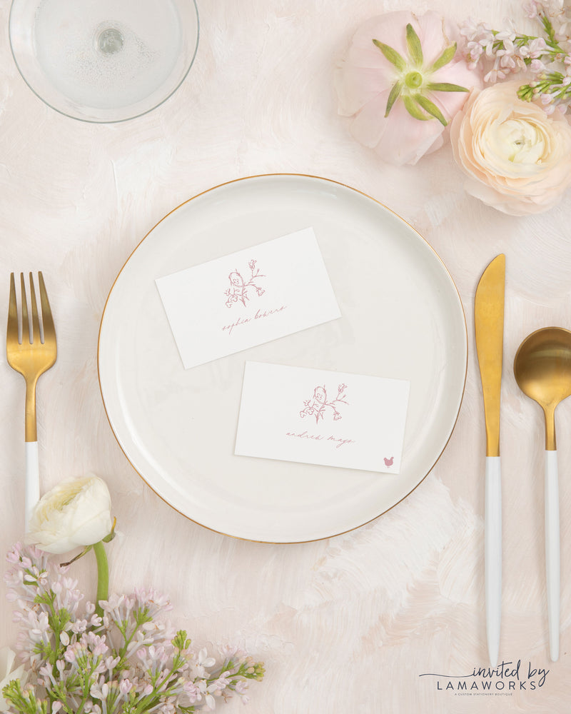 Charlotte - Place Cards