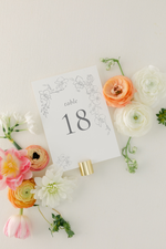 Elois | Table Numbers