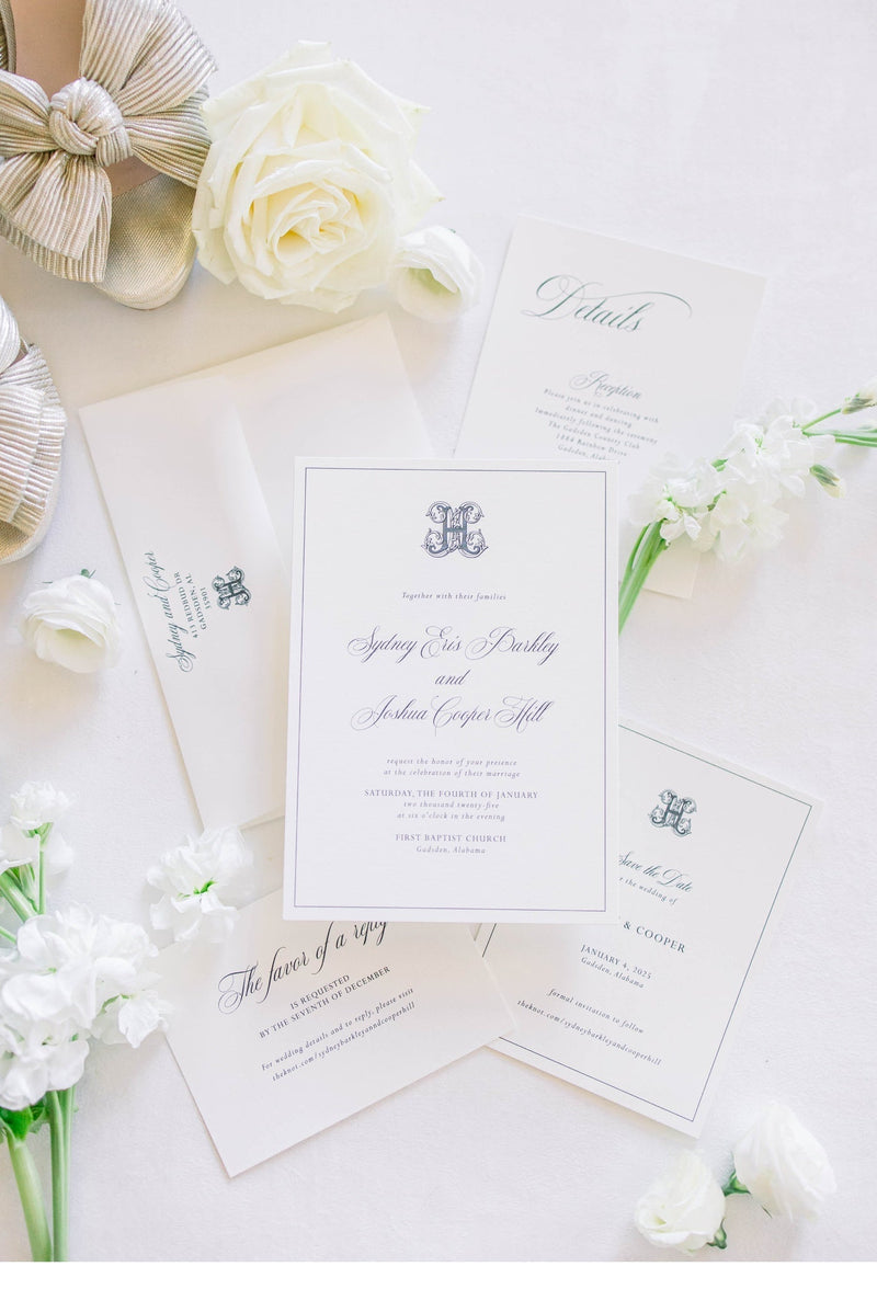 A Southern Garden Country Club Wedding with The Charlotte Collection
