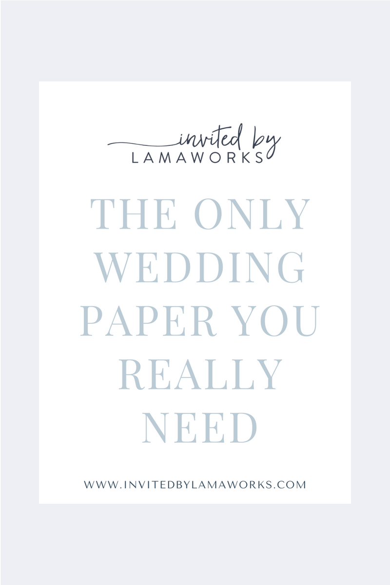Wedding Stationery - What do you even need??