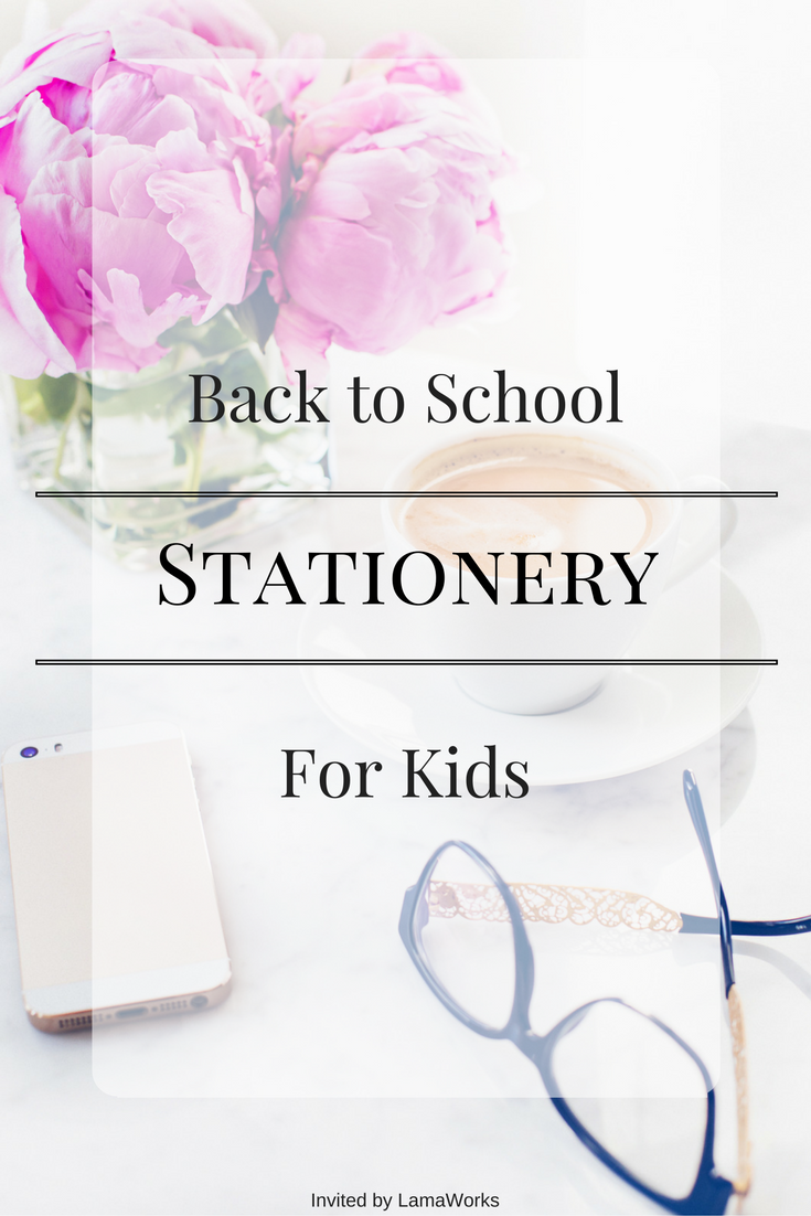 Back To School Stationery For Kids