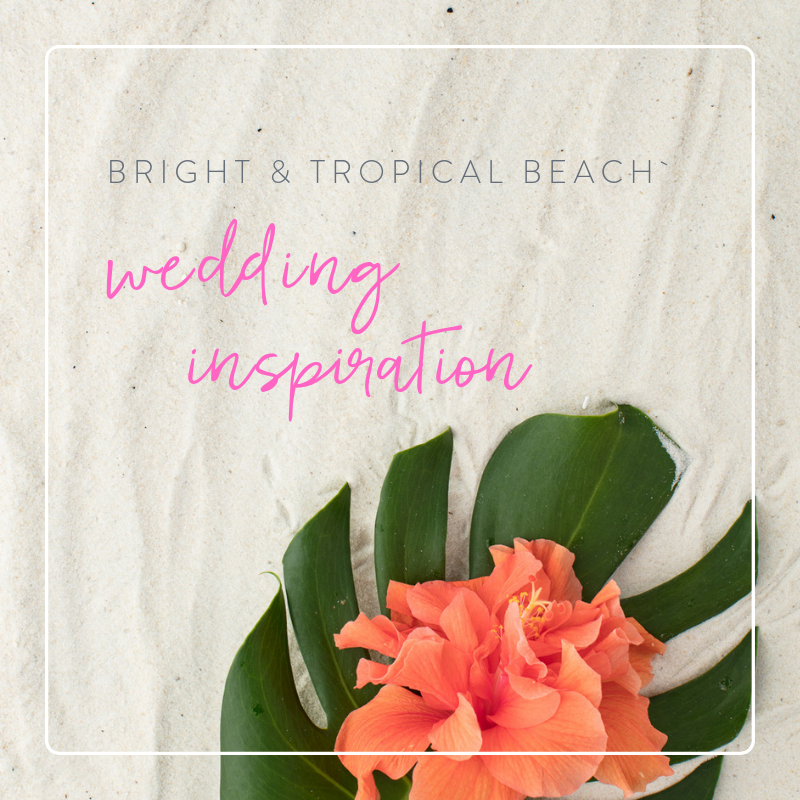 Tropical Beach Wedding Inspiration