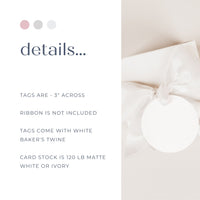 Madison | Favor and Gift Tags