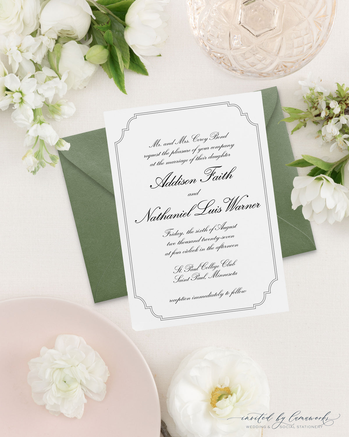Addison | Invitation Suite - All Script