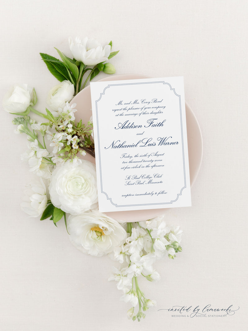 Addison | Invitation Suite - All Script