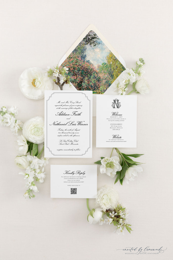 Addison | Invitation Suite - All Script