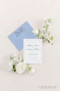 Addison | Save the Date - Delicate Border