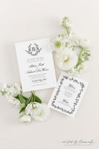 Addison | Invitation Suite - Crest and Monogram