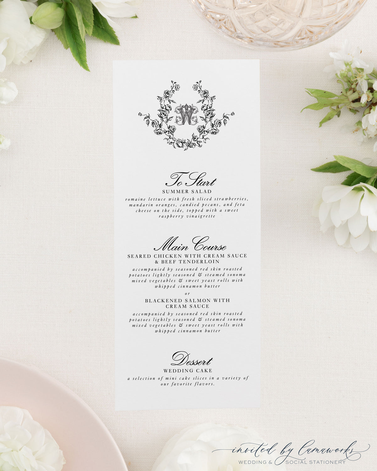 Addison | Menu