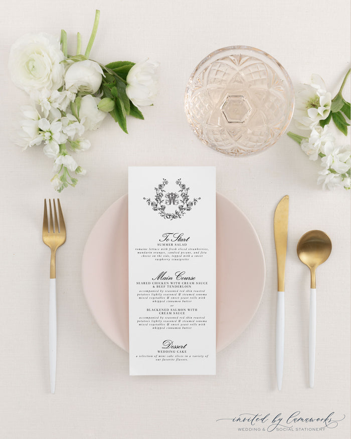 Addison | Menu