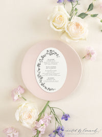 Addison | Oval Menu