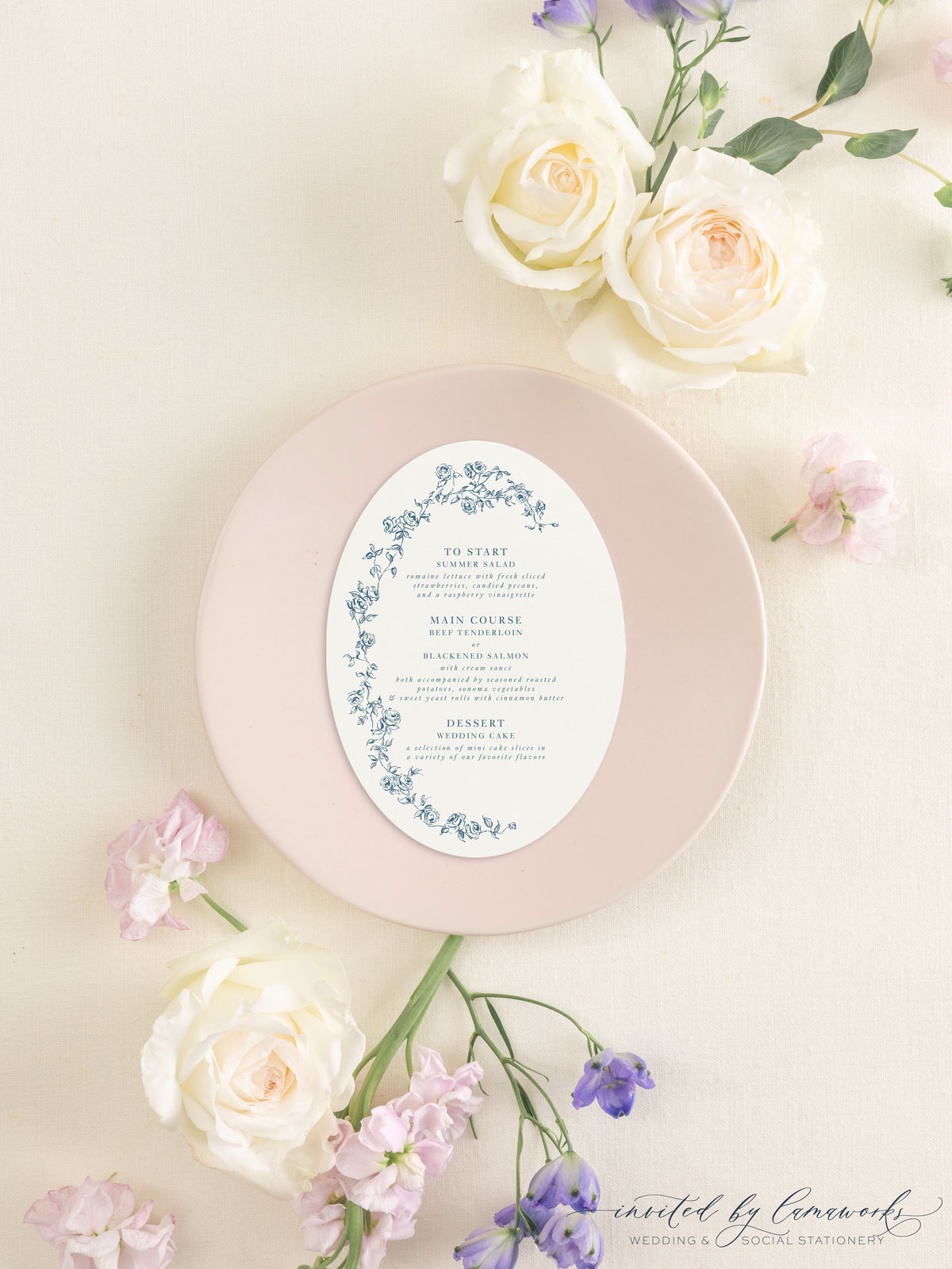 Addison | Oval Menu