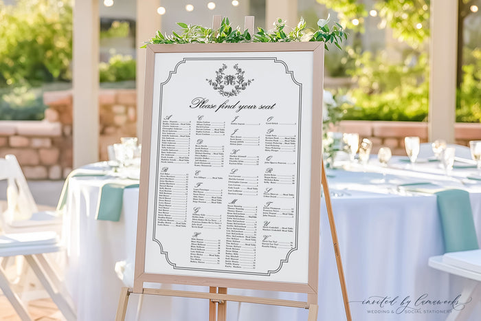 Addison | Seating Chart