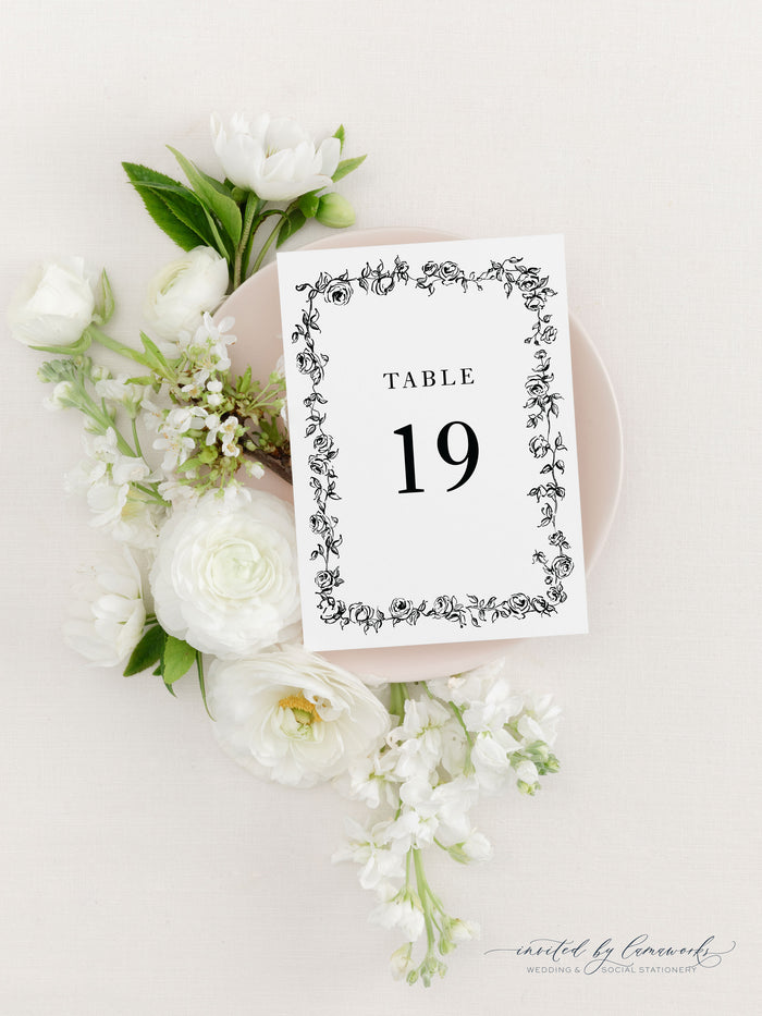 Addison | Table Numbers