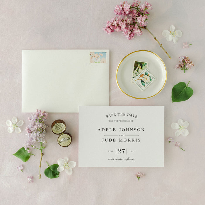 Peach and Pink Watercolor Floral Thank You Card Set