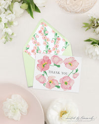 Audrey - Folded Thank You Cards
