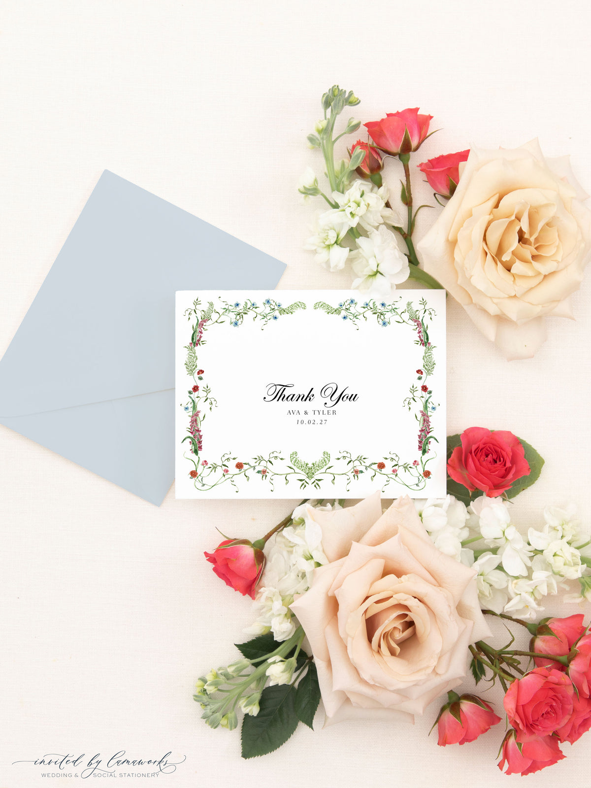 Ava | Folded Thank You Cards