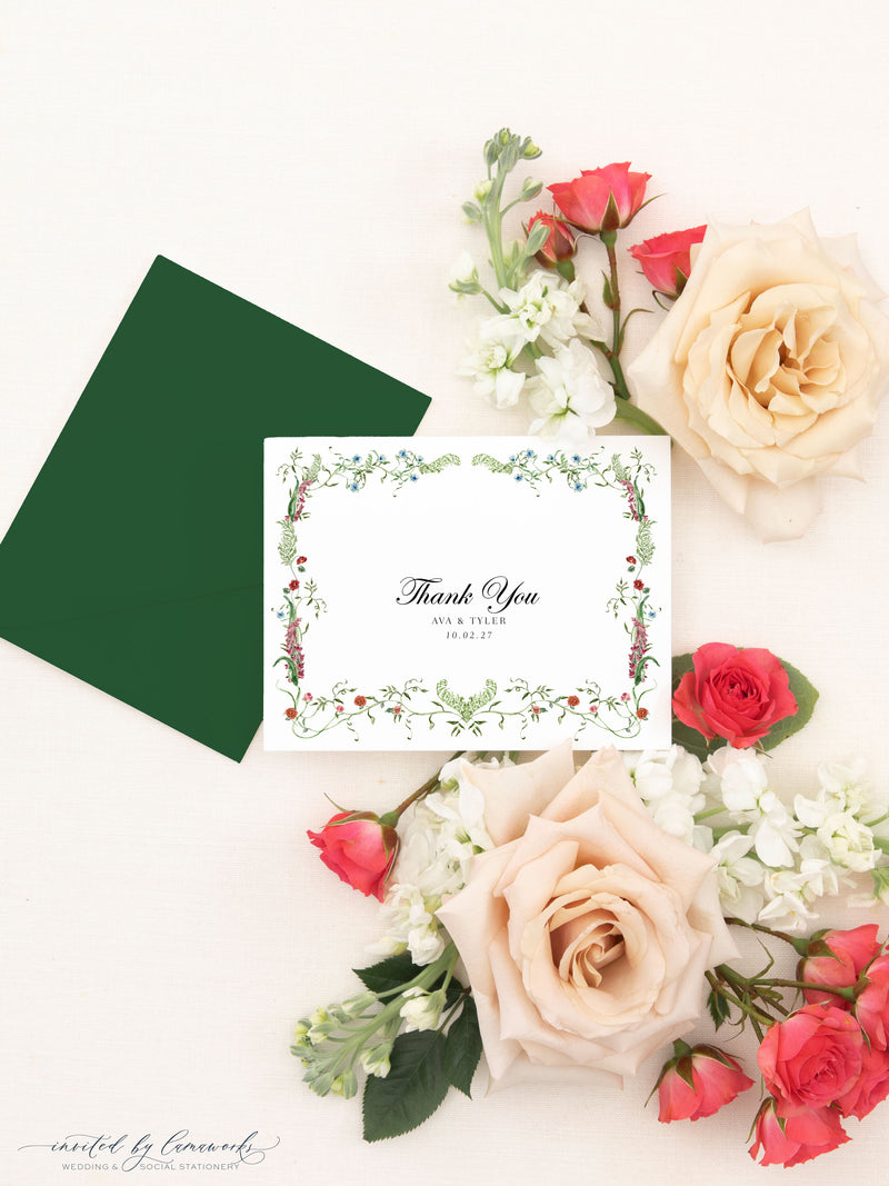Ava | Folded Thank You Cards