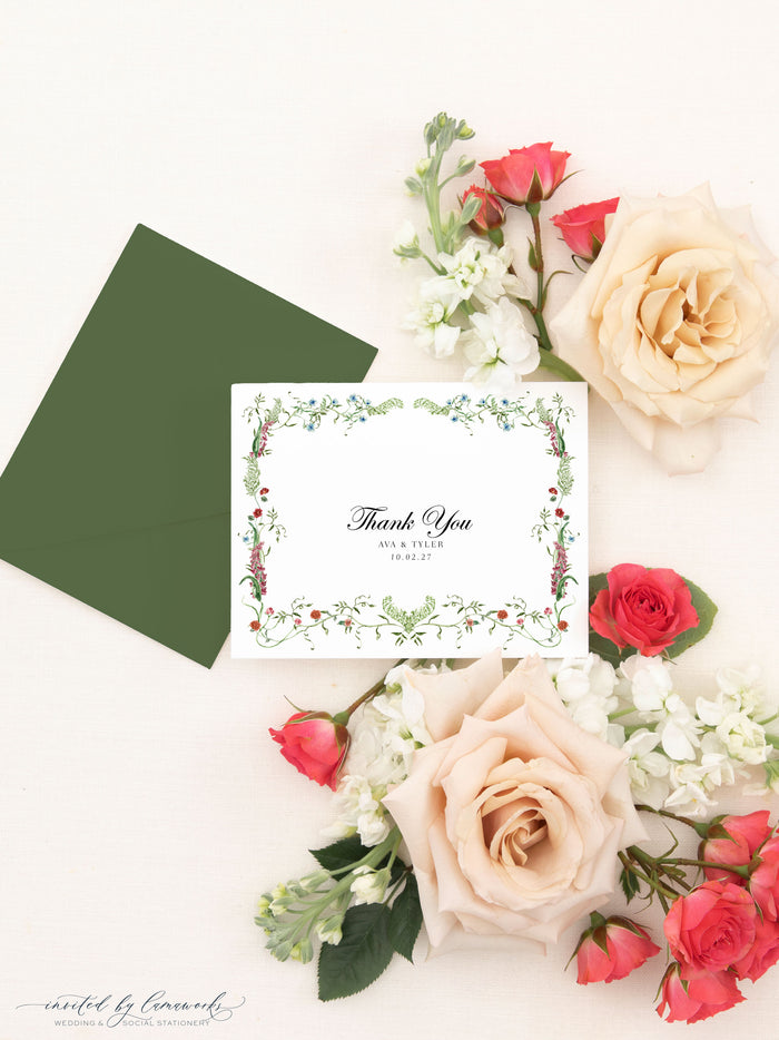 Ava | Folded Thank You Cards