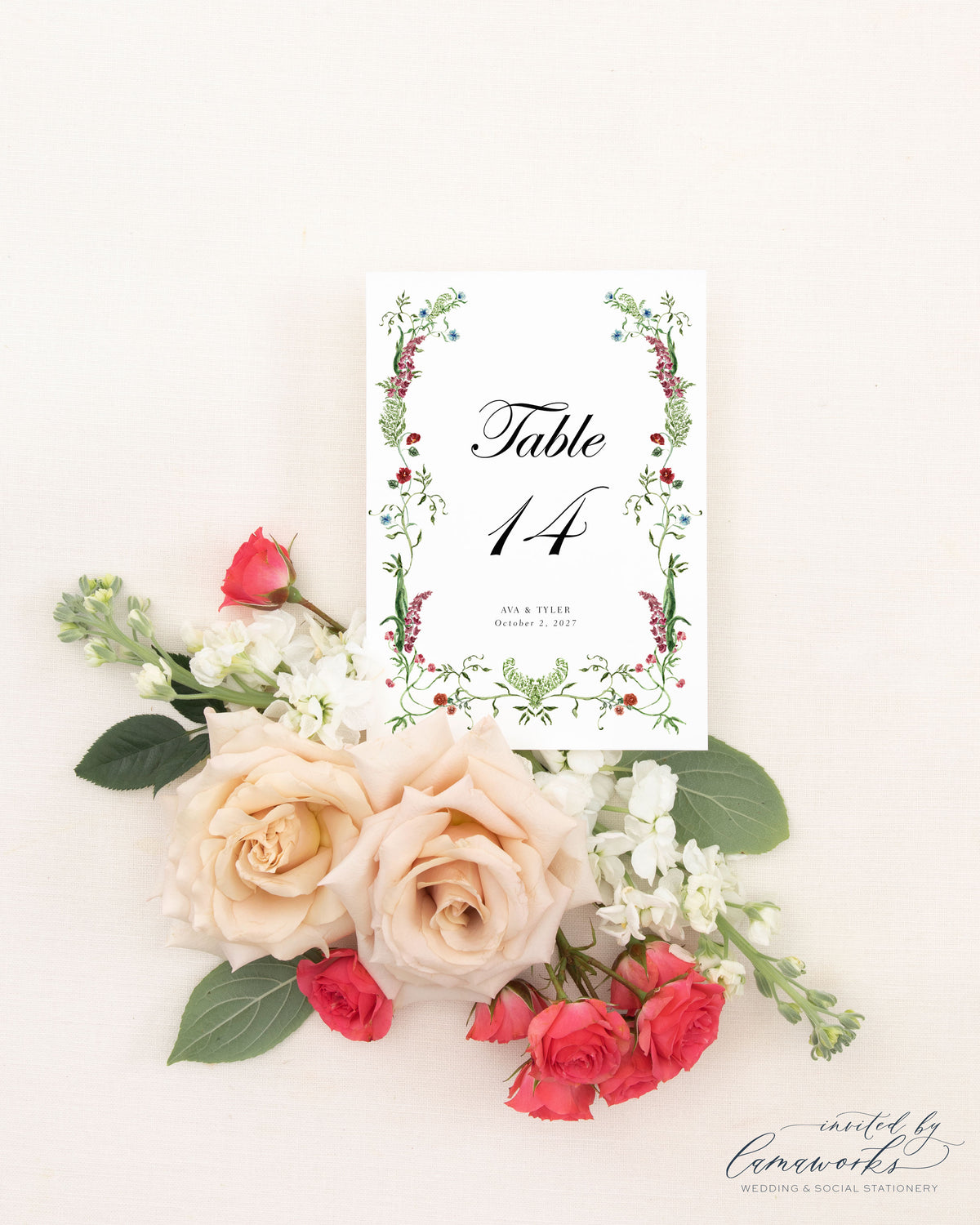 Ava | Table Numbers