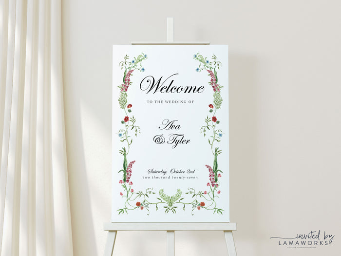 Ava | Welcome Sign