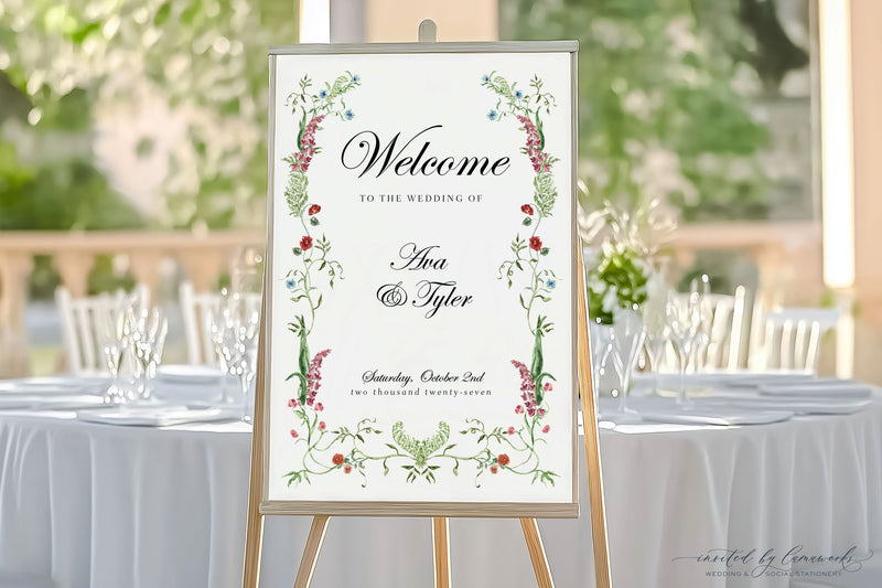 Ava | Welcome Sign