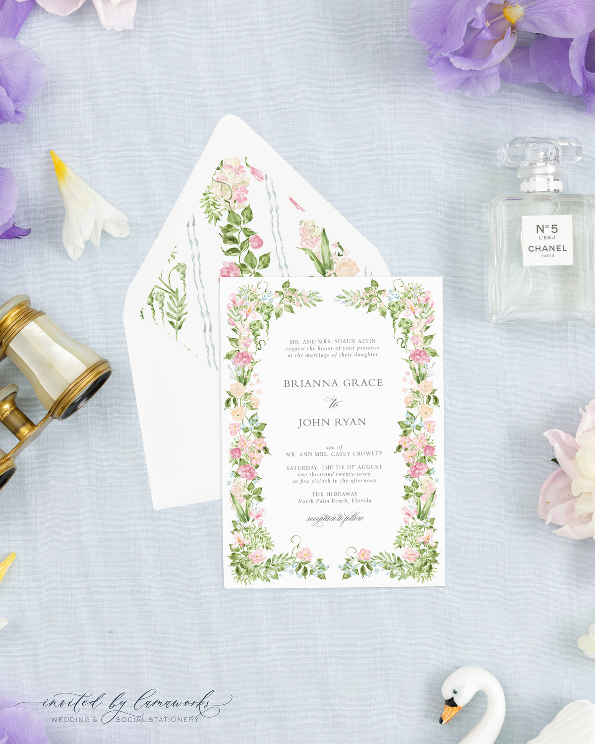 Brianna Garden Invitation Suite