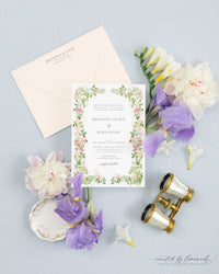 Brianna Garden Invitation Suite