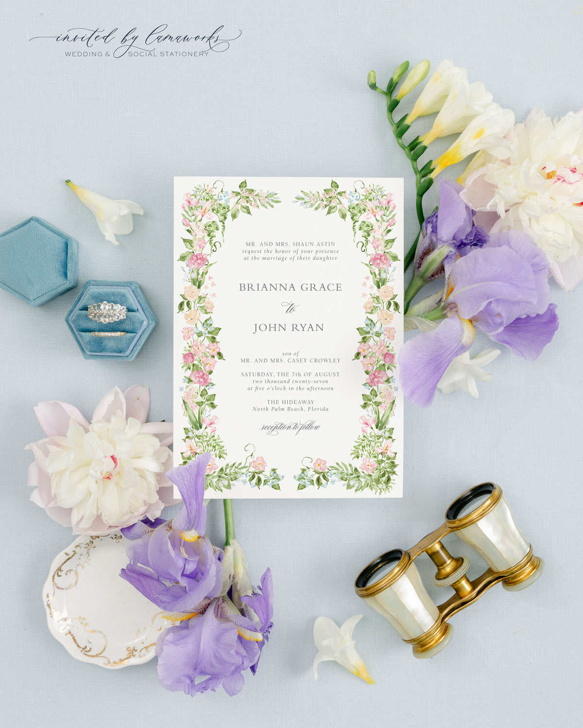 Brianna Garden Invitation Suite