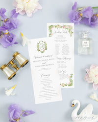Brianna | Wedding Program