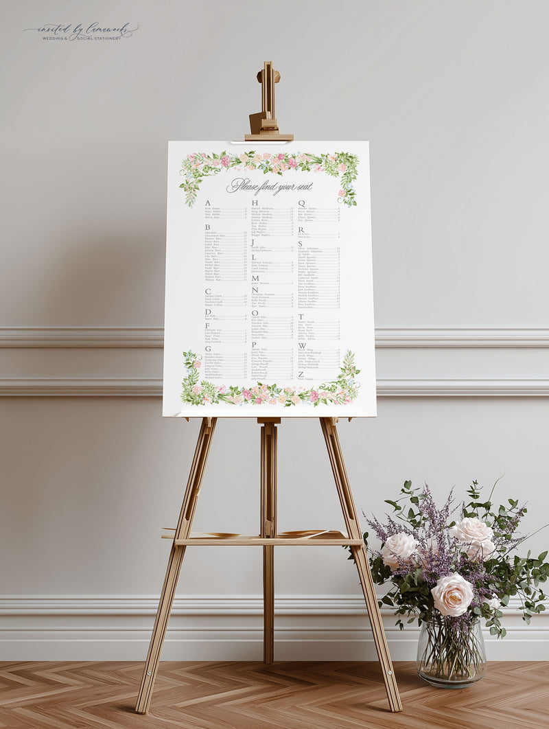 Brianna | Seating Chart