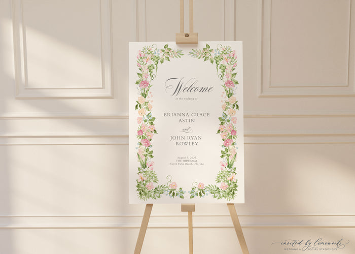 Brianna | Welcome Sign