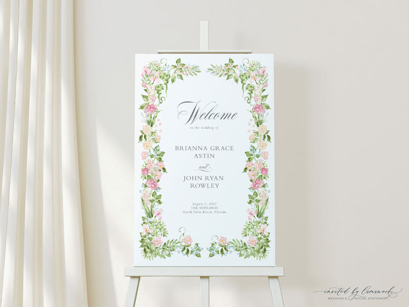 Brianna | Welcome Sign