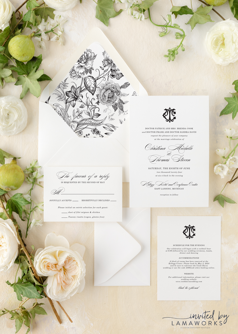 Christina |  Escort Cards & Place Cards