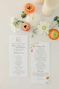 Classic Whimsical Wedding Invitation | Arianna