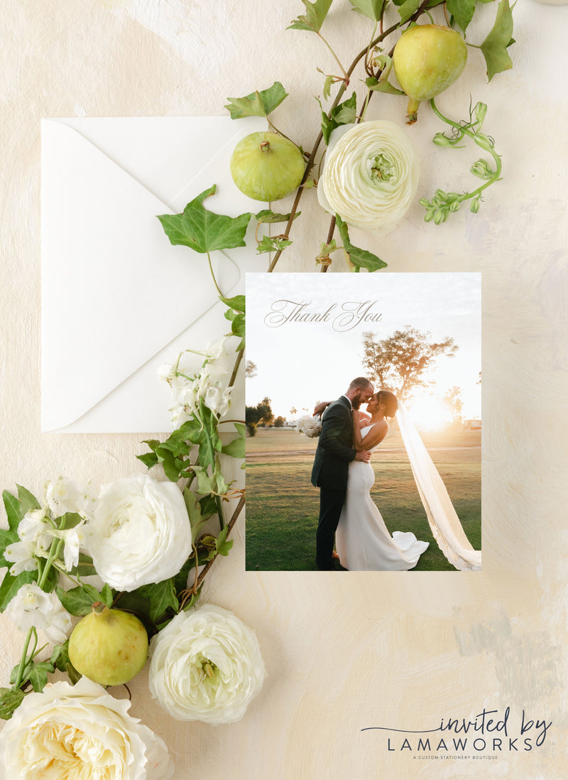 Charlotte | Photo Thank You Cards