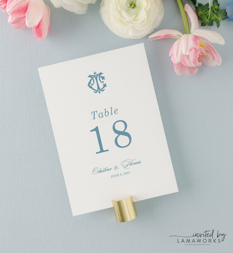 Christina | Table Number