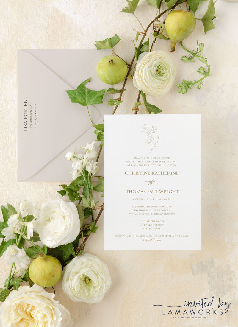 Christine | Invitation Suite