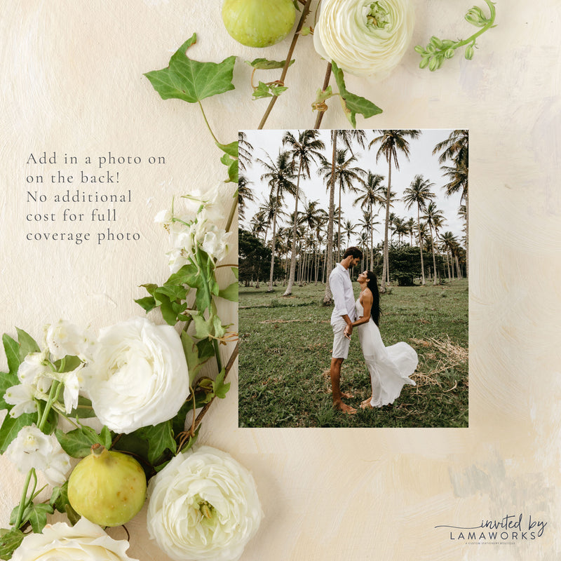 Christine | Portrait Save the Date