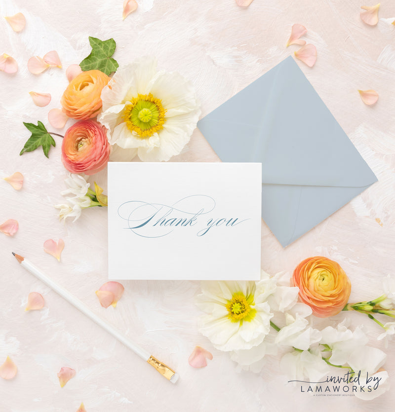 Christina | Folded Thank You Card