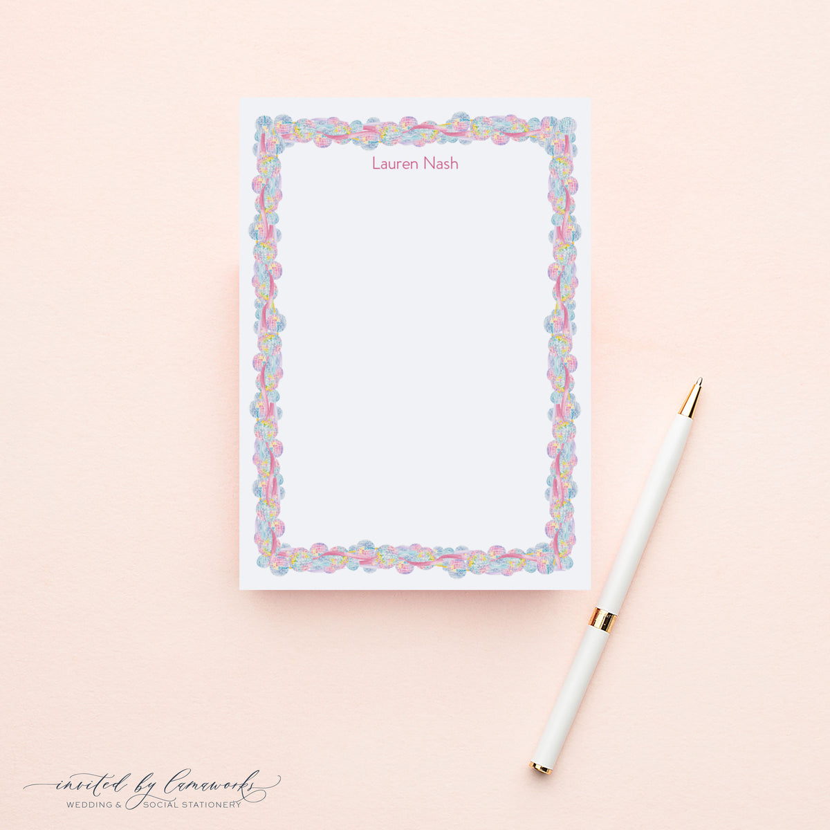 Disco Ball Notepad
