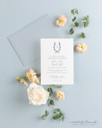 Elena | Invitation Suite - Wreath