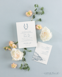 Elena | Invitation Suite - Wreath