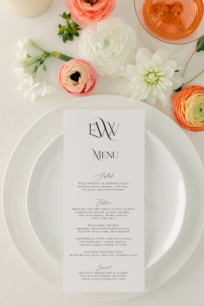 Floral Ampersand Stationery Set - Kayt