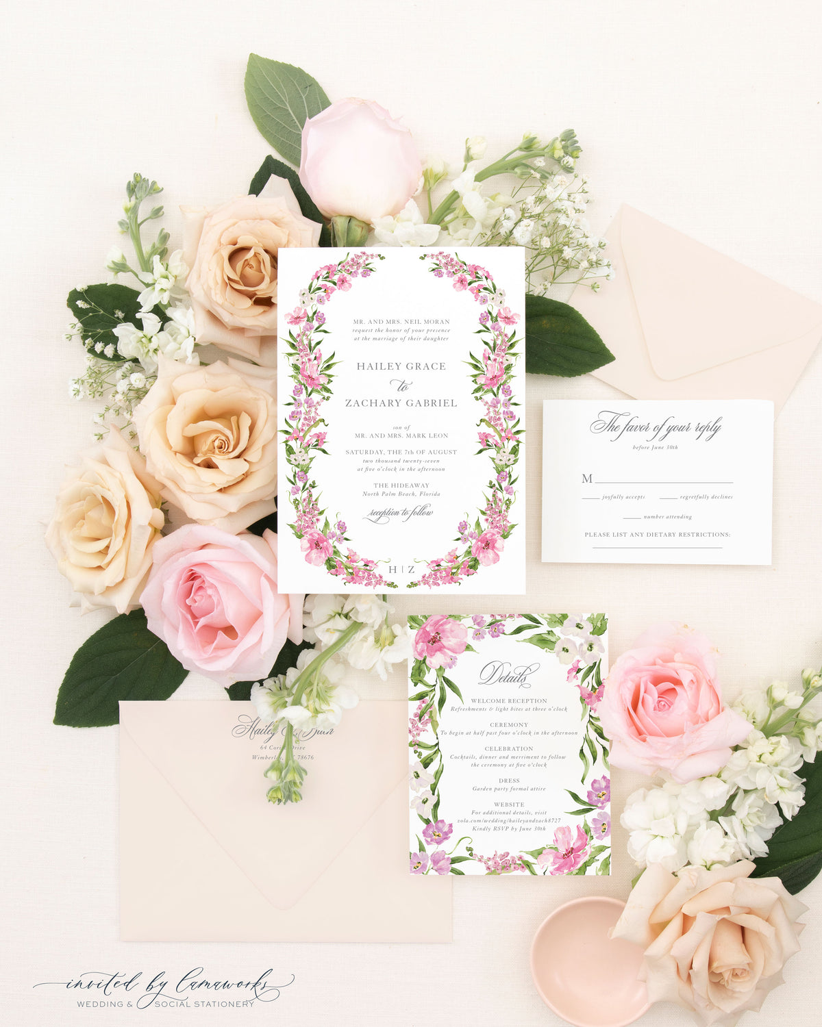 HAILEY | Wedding Invitation Suite