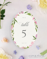Hailey | Table Numbers