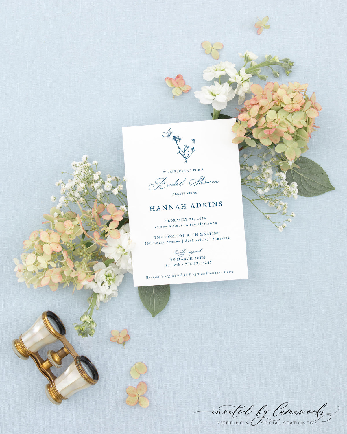 Hannah | Bridal Shower Invitation